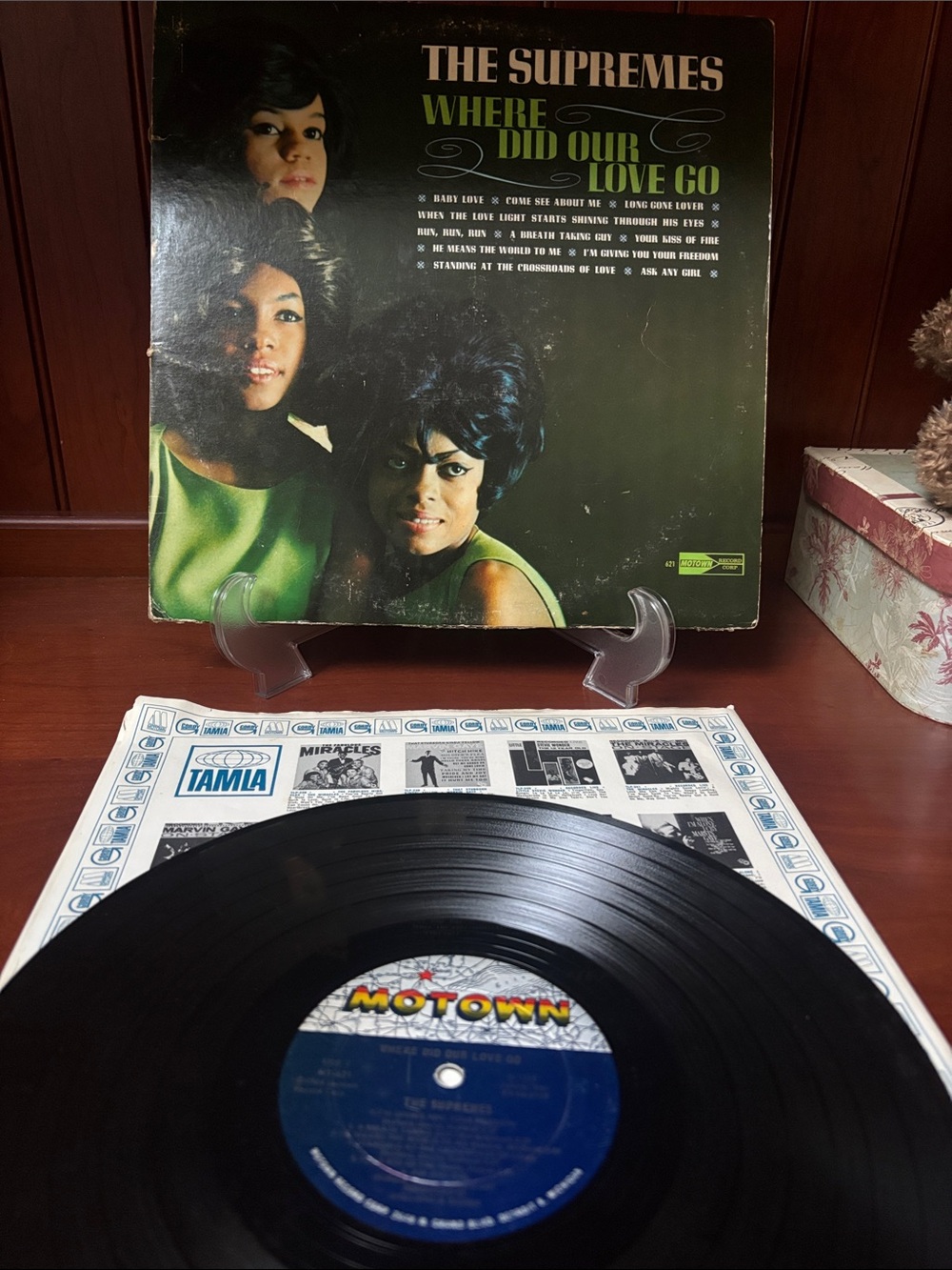 Where Did Our Love Go" by The Supremes, produced by Motown Records.